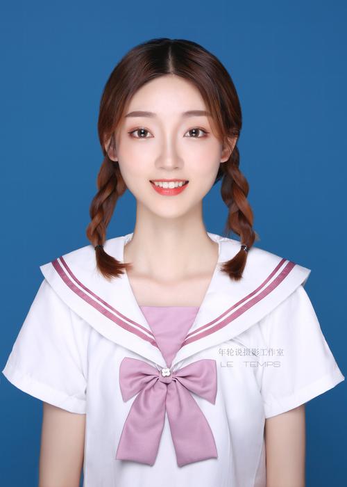 学生特惠双色底美的证件照(自选两个背景色)