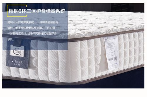 美国舒达床垫维也纳二代专柜正品精制六环护脊弹簧席梦思床垫_7折现价