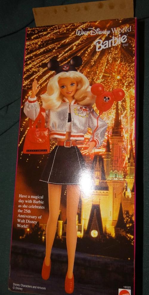 barbie disneyworld 25th anniversary special edition nib