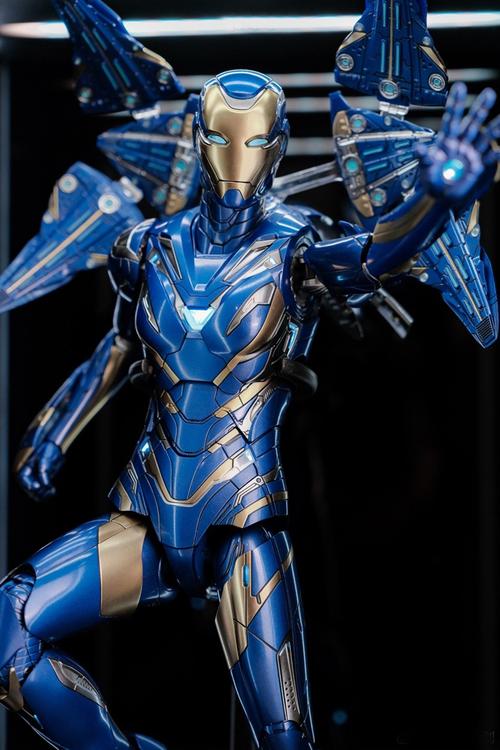 hthottoys小辣椒战甲合金合金钢钢铁侠mk49复仇者联盟