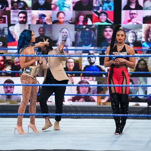 辫子姐比安卡正式确定摔角狂热37对手!sd女子冠军进入
