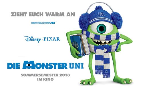 怪兽大学,独眼怪麦克 桌布 - 1440x900