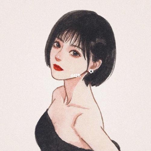 女生头像|手绘_手绘_头像分享_素材_头像