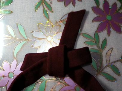 大衣腰带蝴蝶结简单易学系法