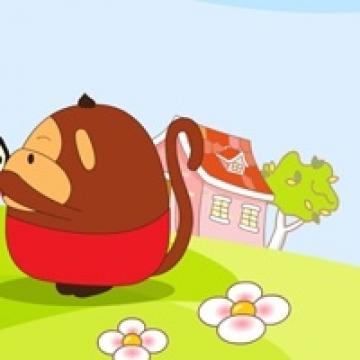 萌萌小可爱 与小胖墩,卡通头像图片-回车桌面