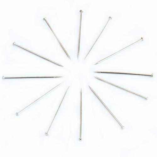 办公用品文具用品 直别针 镀镍大头钉 24mm 针长 0016 得力大头针