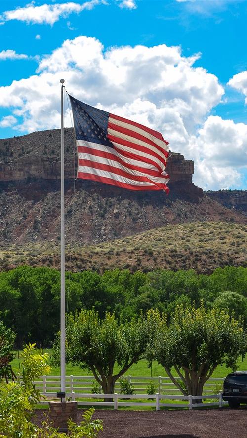 壁纸 美国国旗,农场 3840x2160 uhd 4k 高清壁纸, 图片, 照片