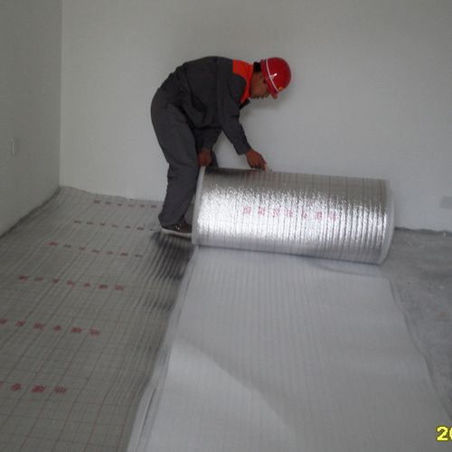 水电地暖专用 保温隔潮 珍珠棉 epe 铝箔 无纺布 地热暖隔热反射膜