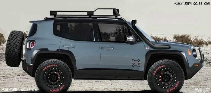 jeep自由侠改装之后的图片