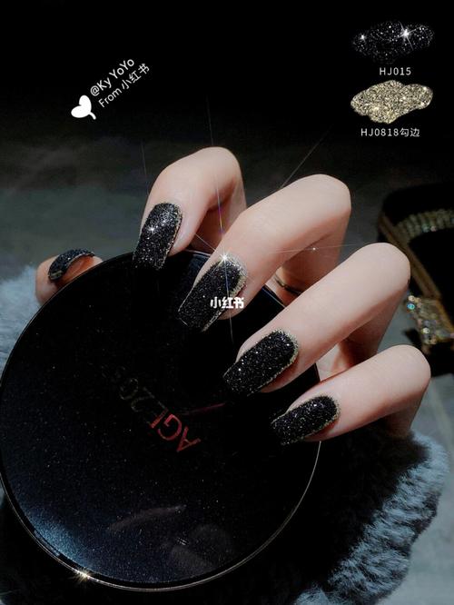 2021超炫96ins风细闪星空美甲78女王必备_星空_ins风_显白_碎钻