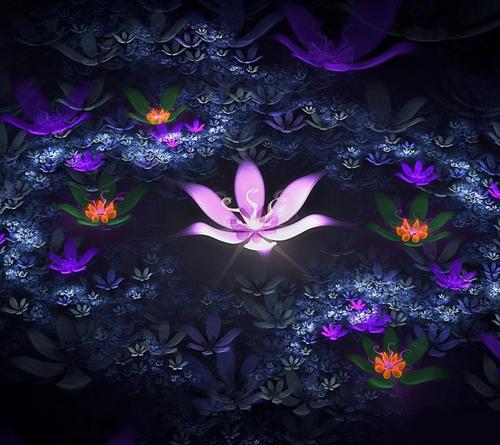 花 梦幻 魔幻 美丽 漂亮 视觉 遐想