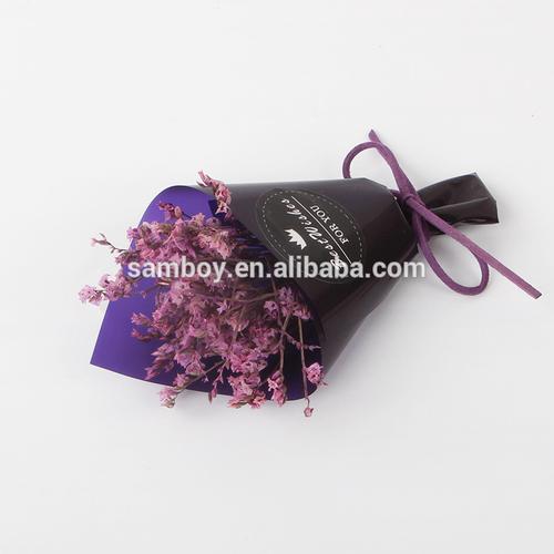 custom mini dried flowers bouquets soap rose dried lavender