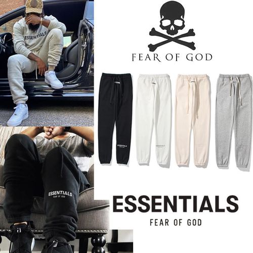 fearofgod标志图片,fearofgod图片logo fear of god秋冬运动卫裤男女essentials潮牌抽绳宽松