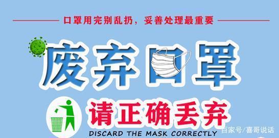喜哥:请别乱扔废弃口罩(随笔)