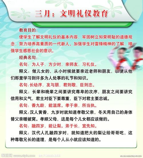 文明礼仪教育源文件