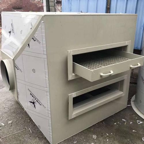 pp活性炭吸附塔 抽屉式活性炭箱喷漆房废气处理设备