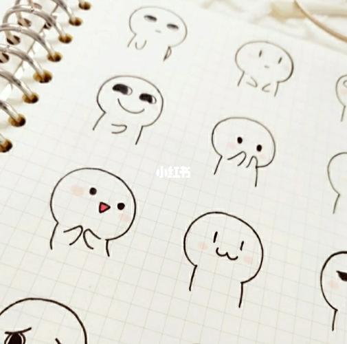 简笔画可爱手账_手帐_简笔画_兴趣爱好_文具手账