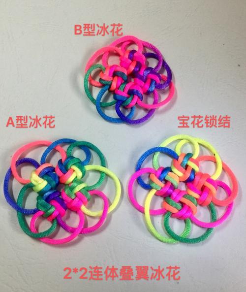 b型冰花宝花锁结系列习作