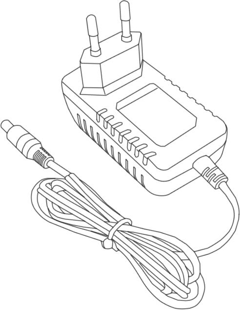 电源适配器简笔画