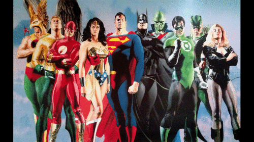 in pictures superhero exhibition bbc news