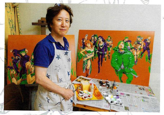 jojo原画展是如何绘制的?我感觉荒木老师本人已经jo化