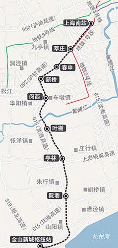 地铁22号线运行线路图