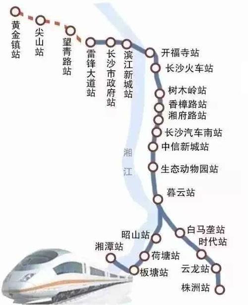 醴陵至娄底高速公路扩容工程  长株潭城轨西沿线  长株潭城铁目前