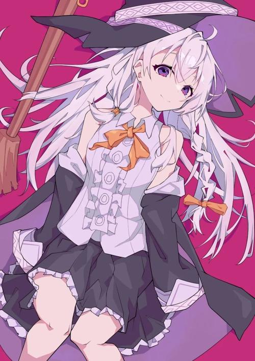 魔女之旅伊蕾娜丨插画壁纸分享是时候来展现一下屑魔女的魅力了看一眼