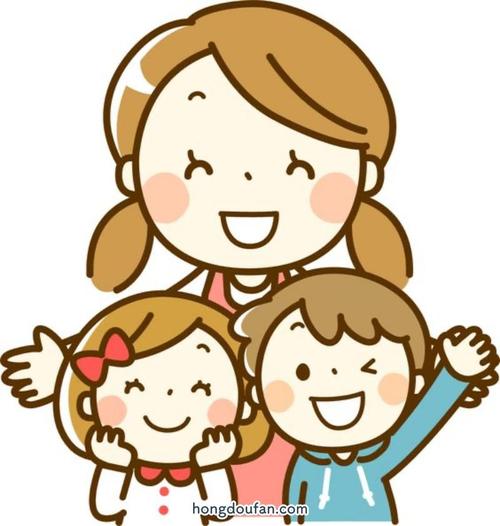 我和我的妈妈 妈妈简笔画大全