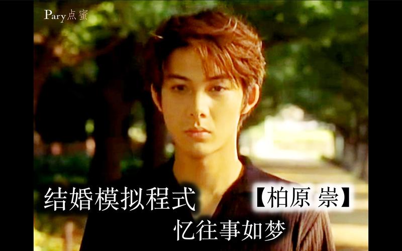 【柏原崇】 结婚模拟程式 忆往事如梦 just a dream