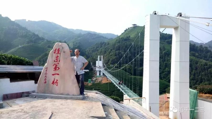 据最新消息 万众期待的 昭平南山茶海玻璃桥 即将完工 最新路透照来