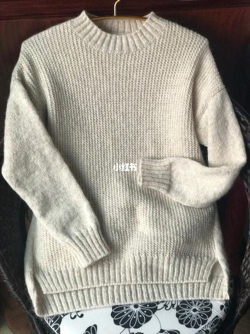 小白可以先从落肩开始学_落肩_毛衣_解压_手工编织毛衣_兴趣爱好_手工