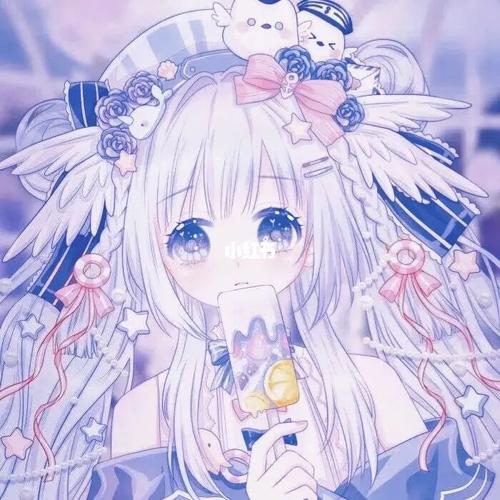 动漫女生头像 紫色系列第一弹_动漫_女生头像_紫色系