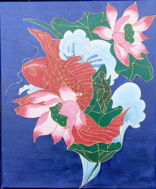 沥粉画_插画_临摹_国风_线稿_插画临摹_潮流_潮流艺术