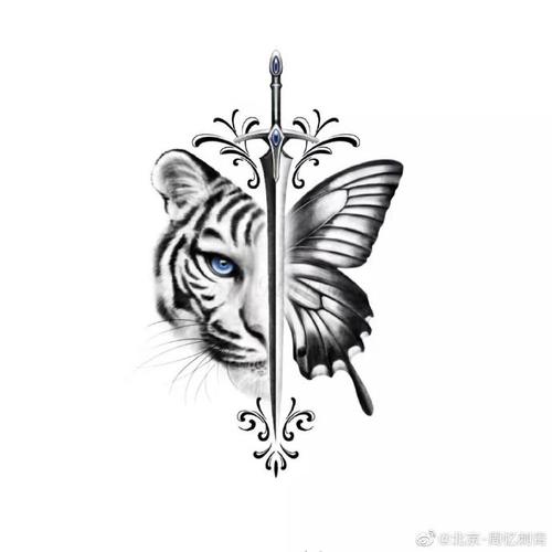 纹身分享##纹身设计##北京周忆刺青