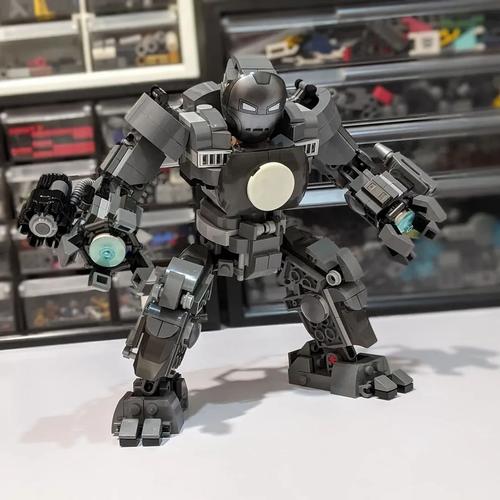 给乐高76190铁霸王机甲做个简单改造