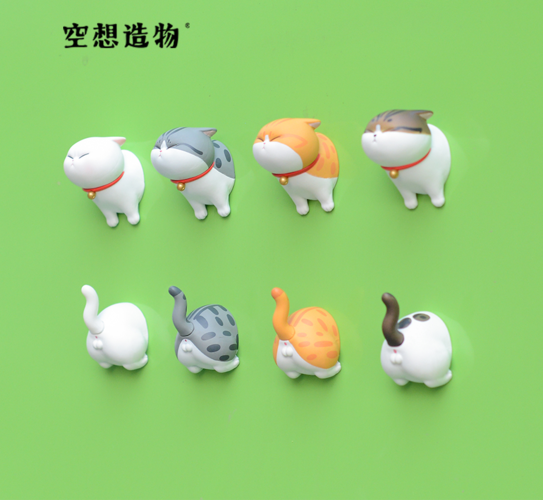 不二二马大叔卡蛋猫盲盒空想造物冰箱手办萌物潮玩盲盒