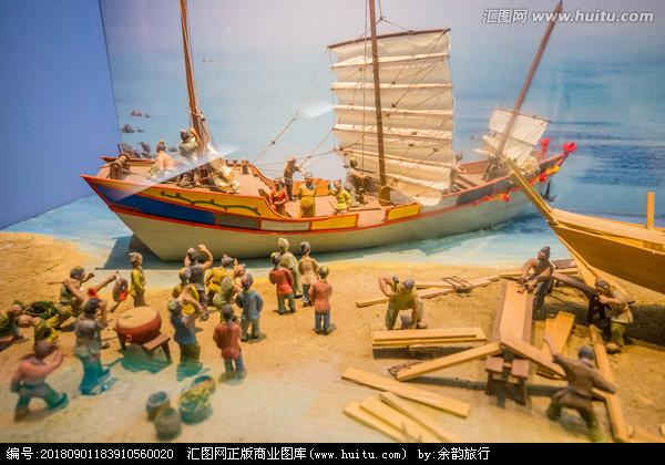 古代造船场景