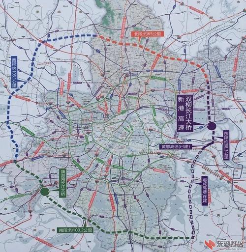 武汉城市圈大通道之黄陂经红安至新洲段