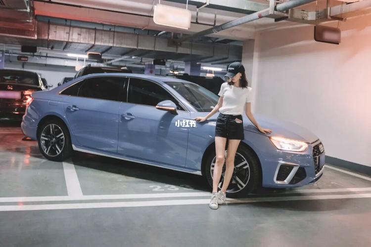 来自小姐姐的投稿|奥迪a4l改色雾霾蓝_雾霾蓝_广州攻略_奥迪怎么样