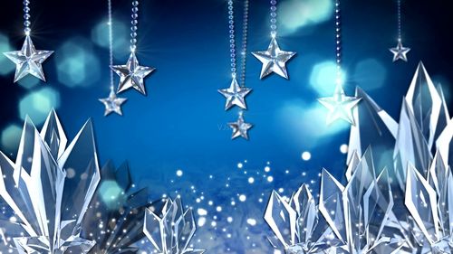 唯美 水晶 星星 粒子 梦幻 背景