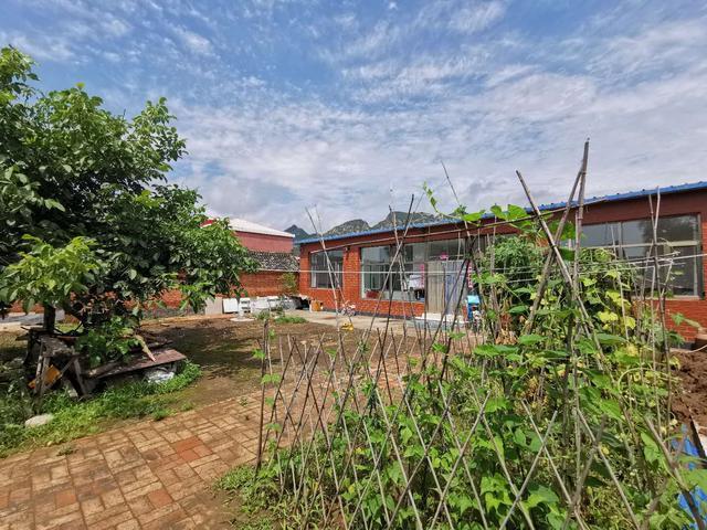 北京延庆龙庆峡附近农村院子风景好,年租2.8万,面积可不小