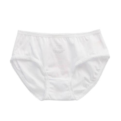 (snoopy)女童长绒棉平角三角内裤两条装2us22210 150cm 三角白色