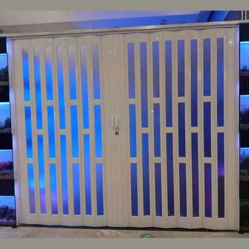 商业pvc折叠门厂家 豪华pvc折叠门 价格优惠 华之扉折叠门