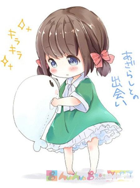 简笔画的q版人物萌图片