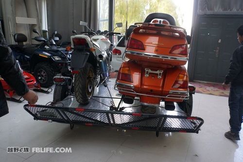 高性能(双摩托车)droptail多功能拖车