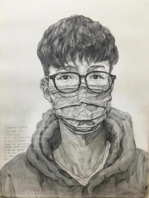 看二十几位艺术家创作的三十张戴口罩的自画(拍)像