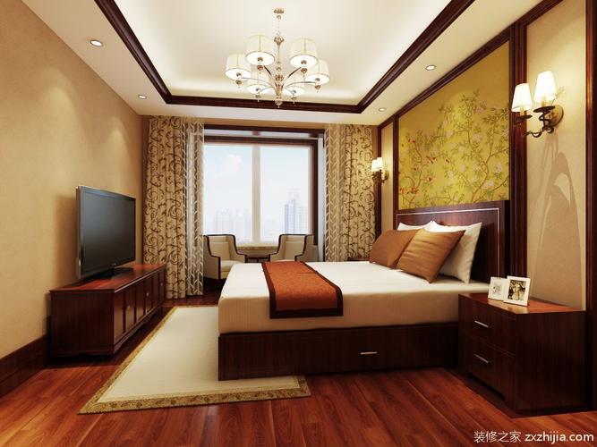 欧式新古典风格二居室卧室照片墙装修效果图欣赏