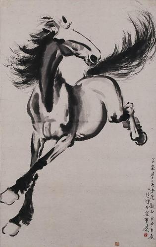 徐悲鸿《马》