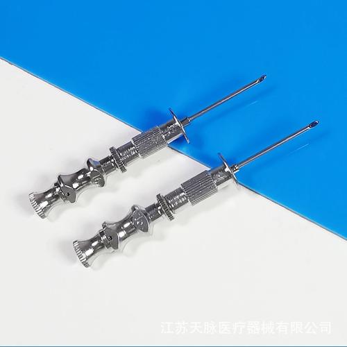 工厂现货不锈钢胸骨穿刺针12#16#18号腰椎穿刺针骨髓穿刺针规格齐